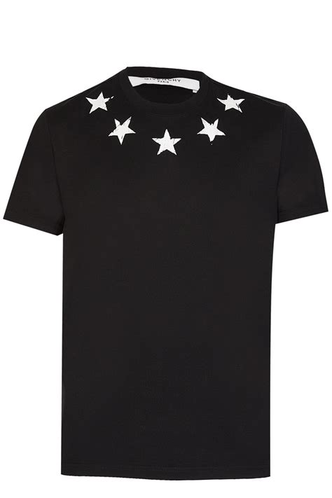 givenchy star t shirt blue|Givenchy graphic crewneck t shirt.